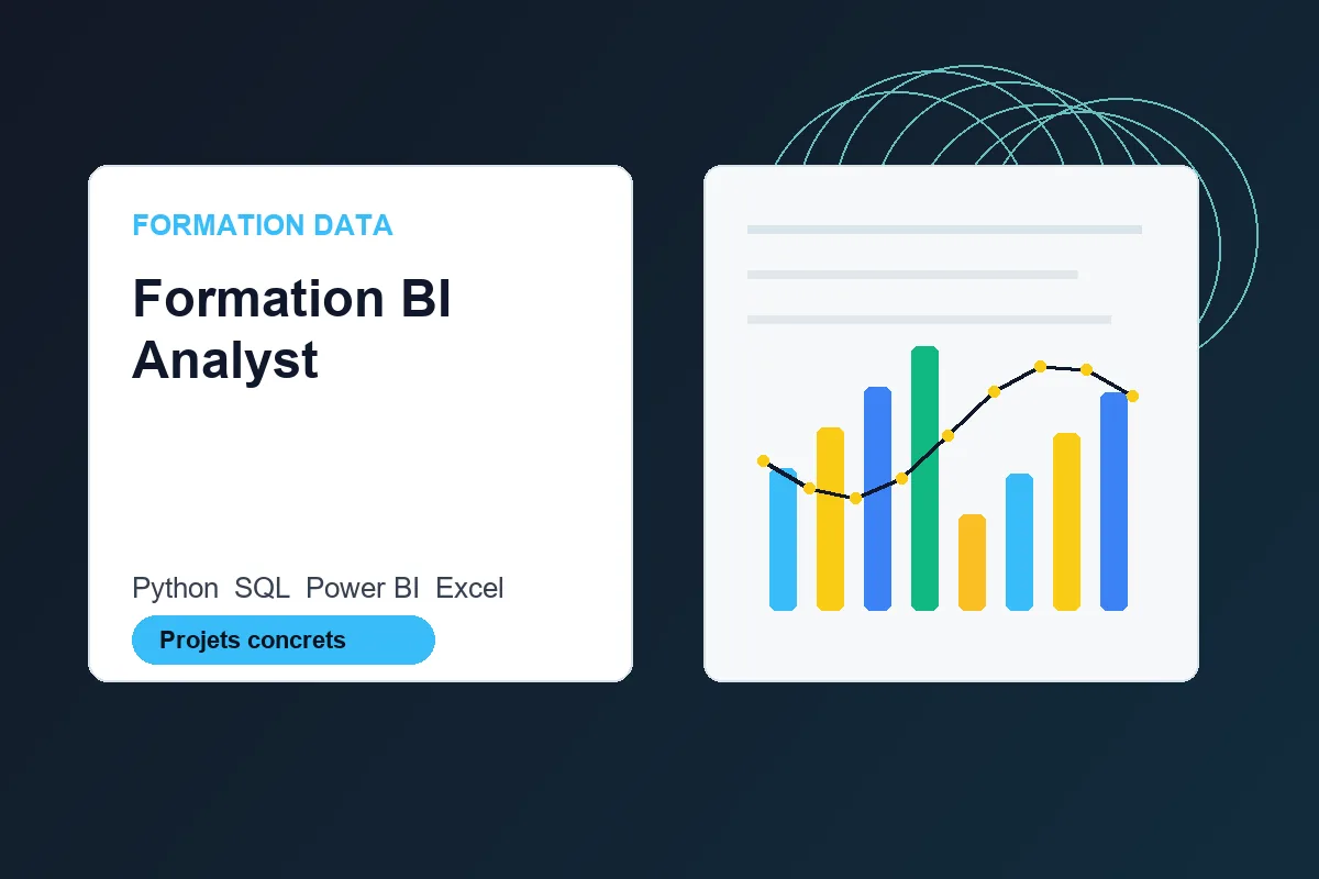 Formation BI Analyst avec Power BI et dashboards