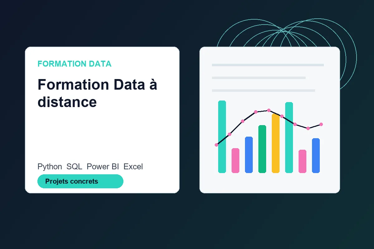 Formation Data à distance avec Python SQL et Power BI