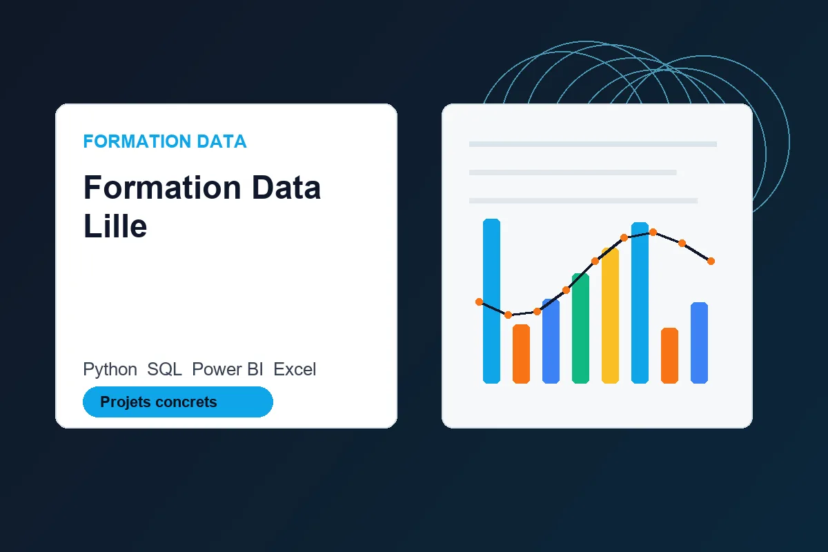 Formation Data à Lille pour professionnels