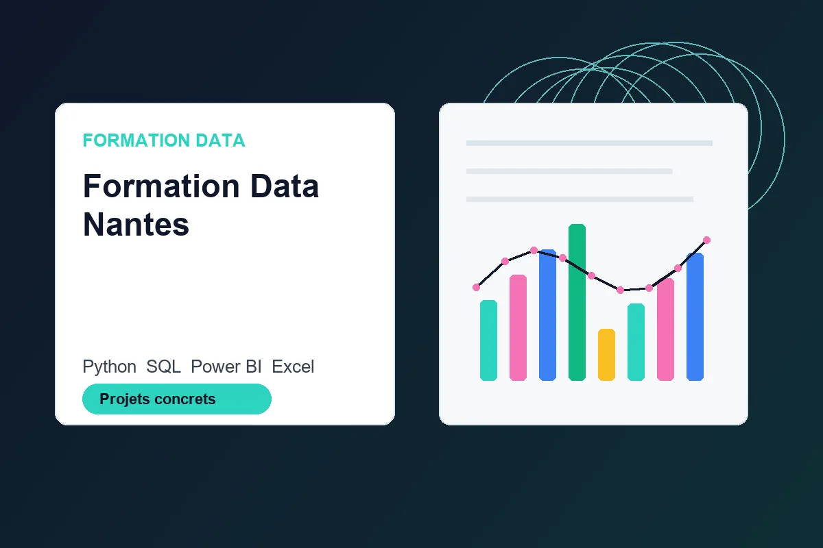 Formation Data à Nantes pour analyse de données