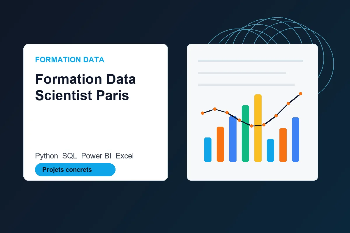 Formation Data Scientist à Paris pour débuter en data science