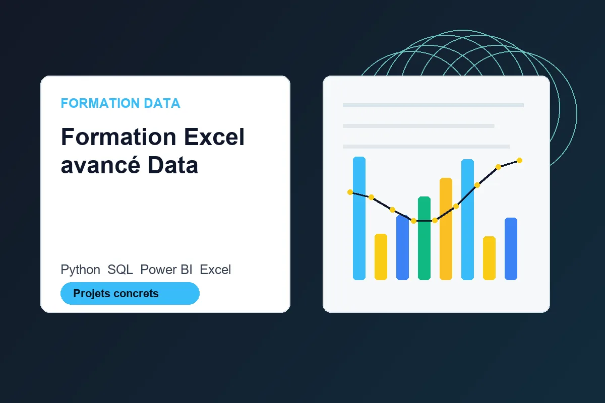 Formation Excel avancé Data pour analyse et reporting