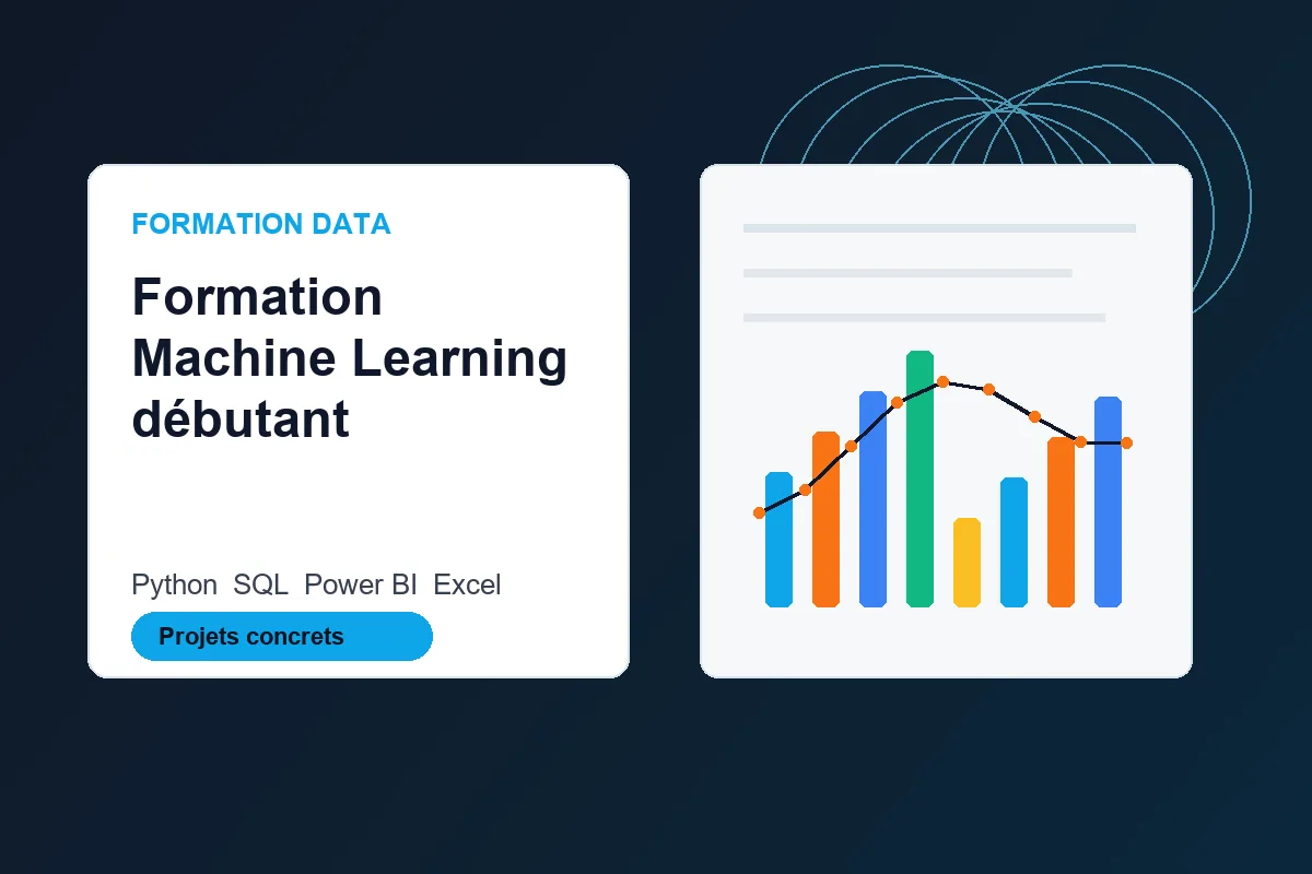 Formation Machine Learning débutant avec Python et projets simples