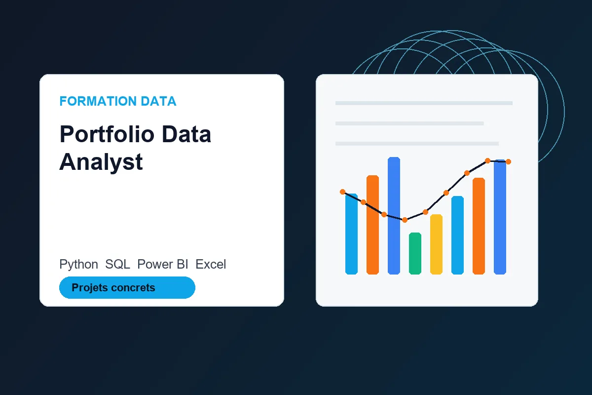 Portfolio Data Analyst avec projets Python SQL et Power BI
